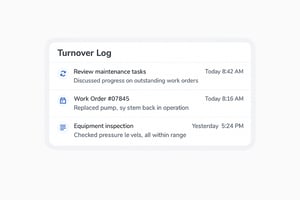 Turnover logs for messenger
